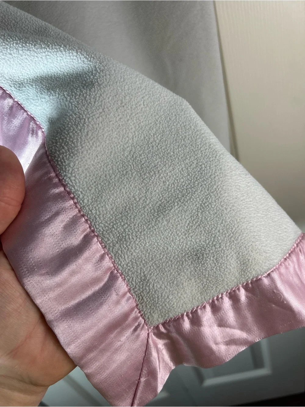 Child of Mine by Carter's Sweet Little Baby Blanket Pink White Hearts Orange